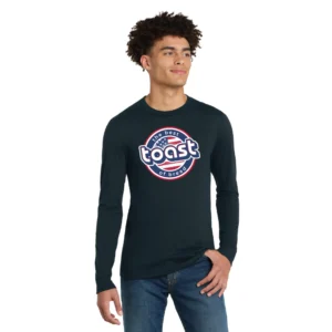 Toast Long Sleeve Navy Tee